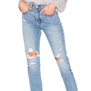 Levi 501 Skinny Ripped Jeans, Old Hangouts